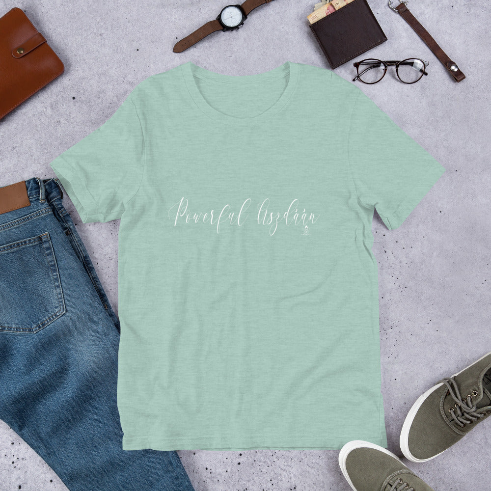 Handwritten Powerful Asdzáán Tee