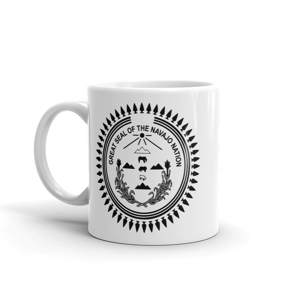 Black Navajo Nation Seal Mug