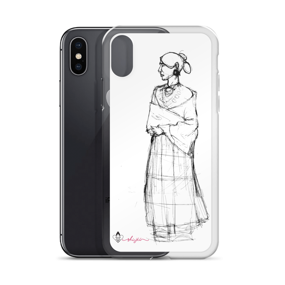 Navajo Woman iPhone Case