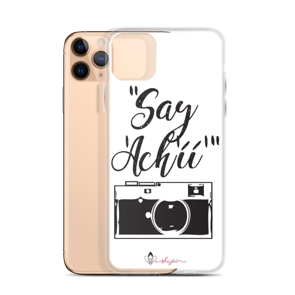 Say Achii iPhone Case