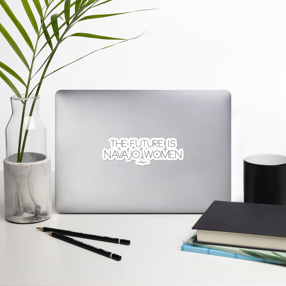 The Future is Navajo Women Sticker