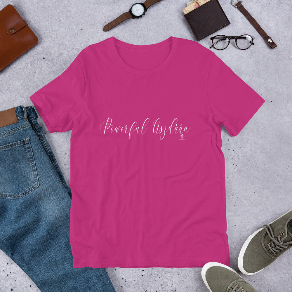 Handwritten Powerful Asdzáán Tee