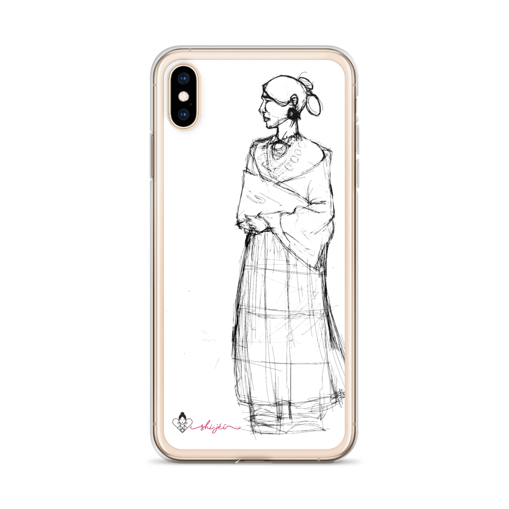 Navajo Woman iPhone Case