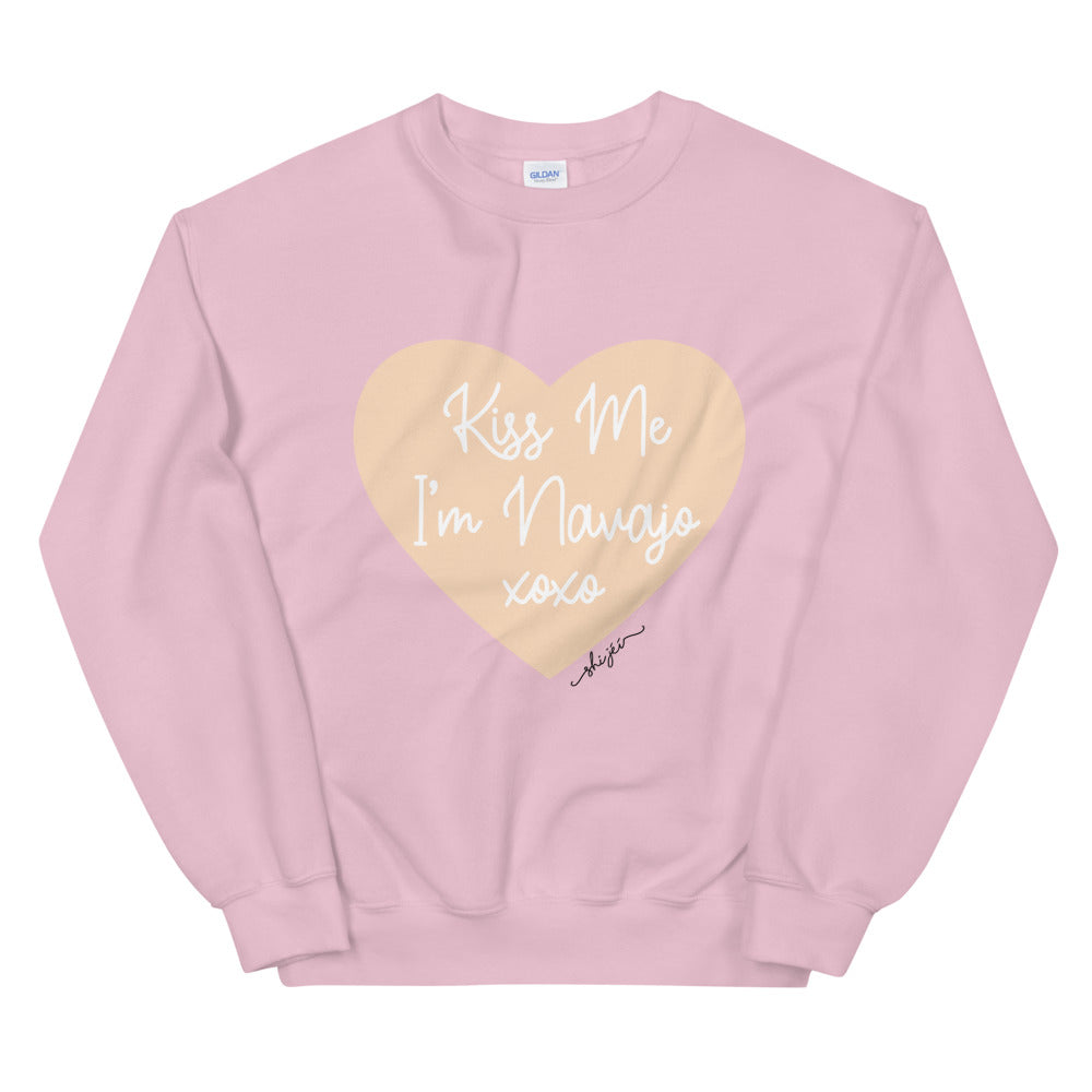 Kiss Me I'm Navajo Sweatshirt