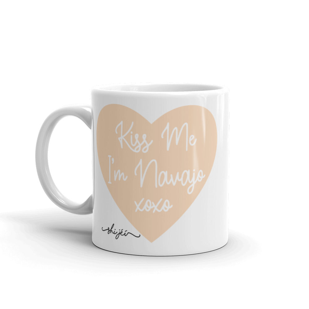 Kiss Me I'm Navajo Mug