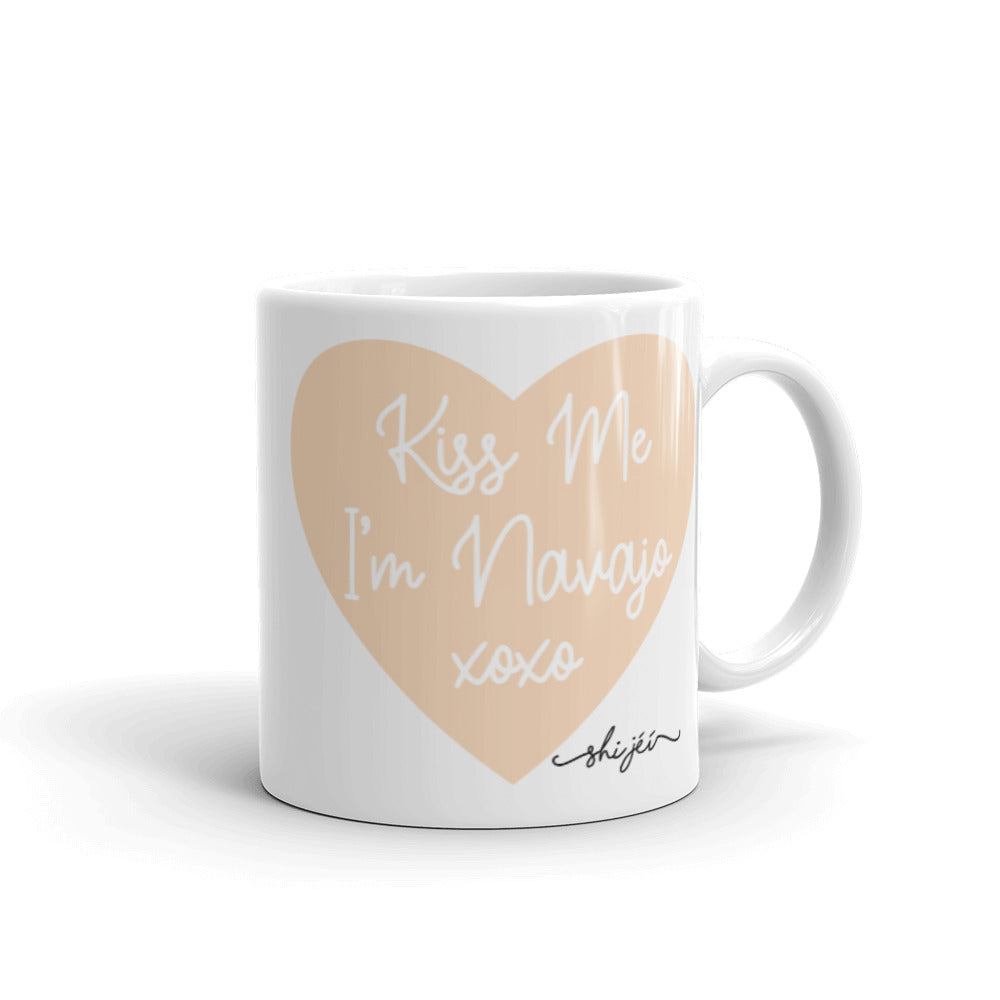 Kiss Me I'm Navajo Mug