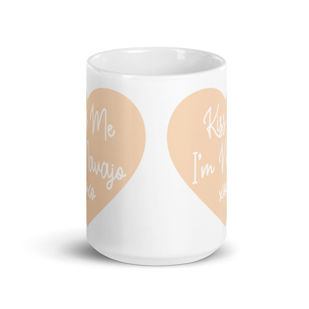 Kiss Me I'm Navajo Mug