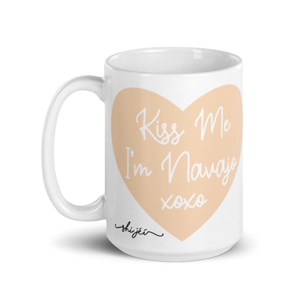 Kiss Me I'm Navajo Mug