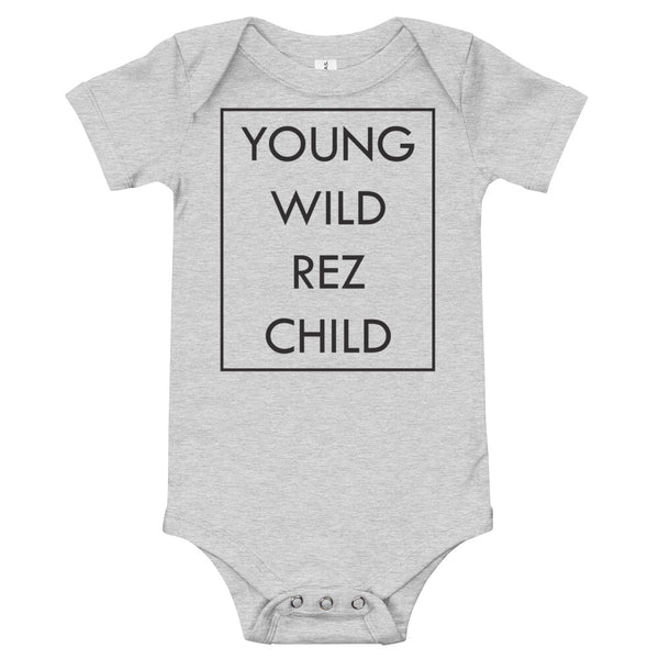 Young Wild Rez Child Onesie