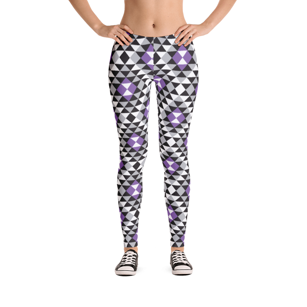 Purple Accent Leggings