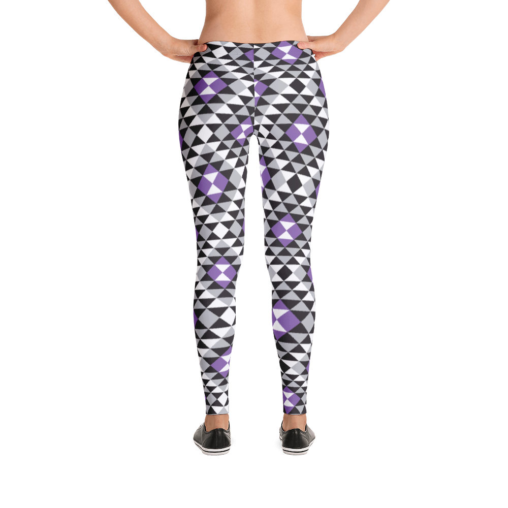 Purple Accent Leggings