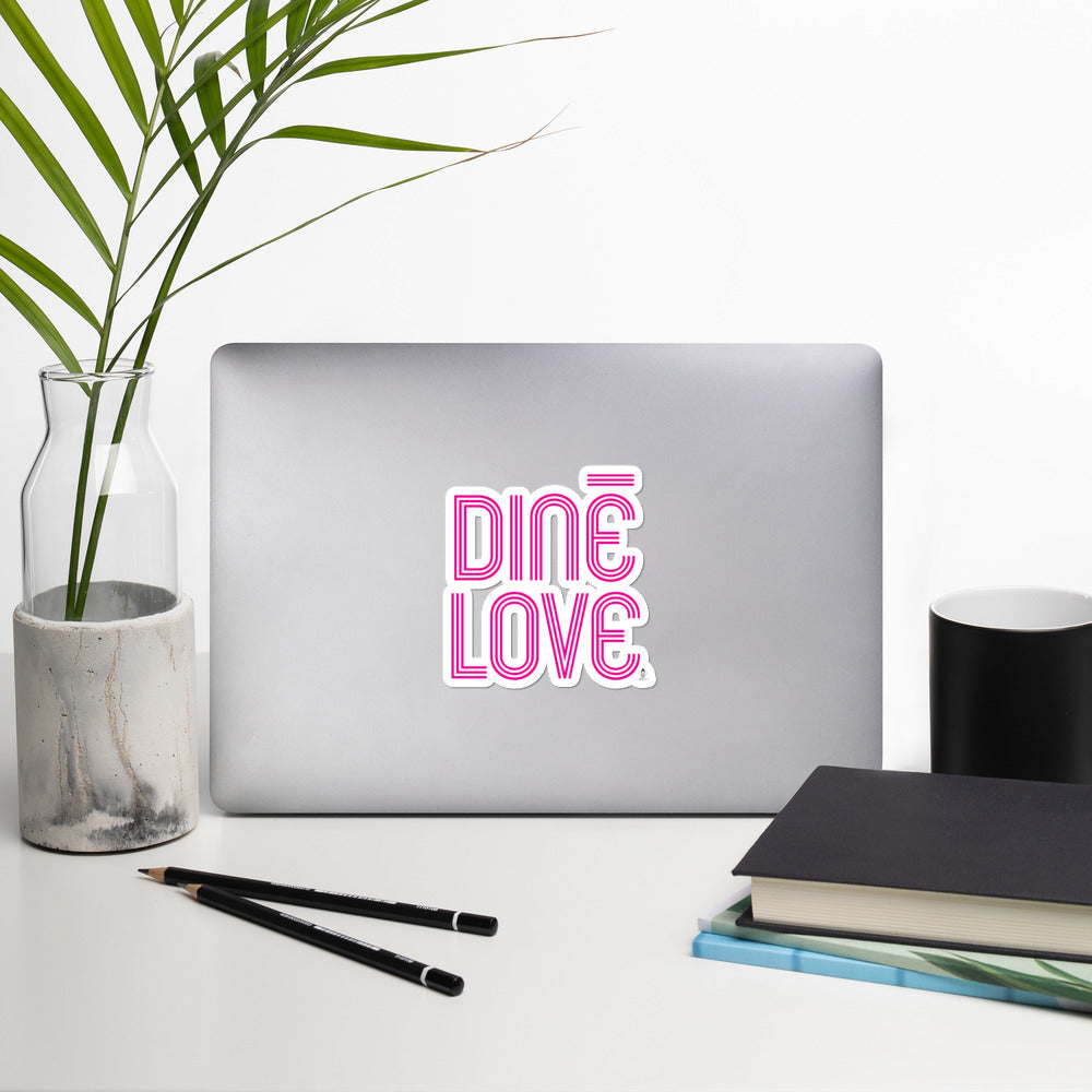 Diné Love Sticker