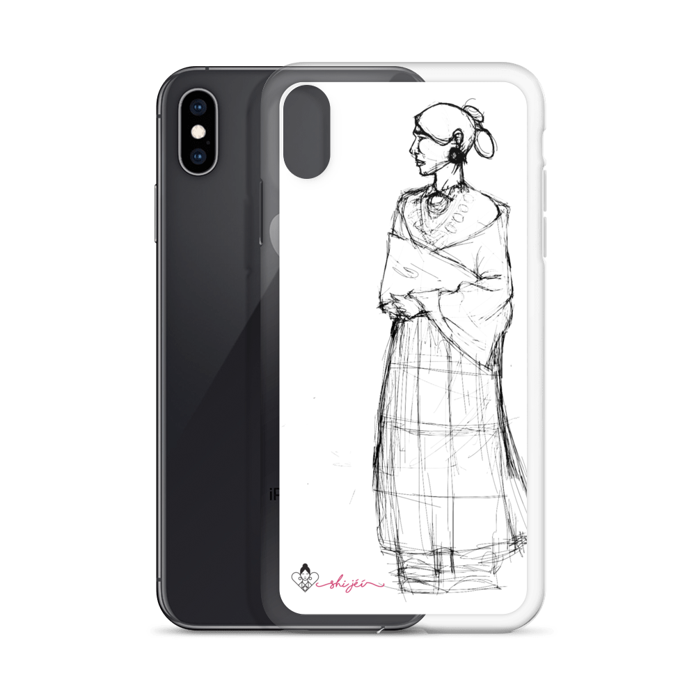Navajo Woman iPhone Case