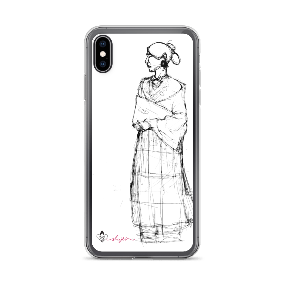 Navajo Woman iPhone Case