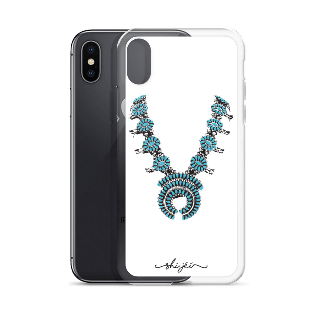 Turquoise Necklace iPhone Case
