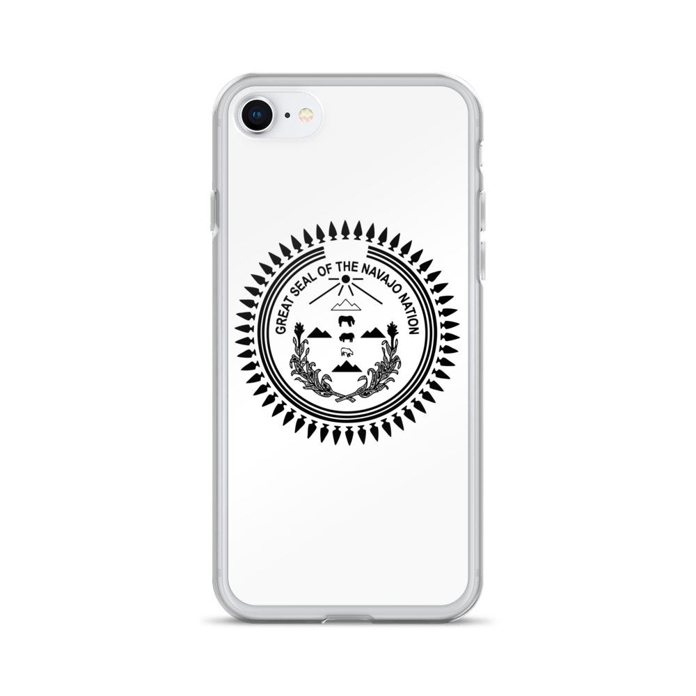 Black Navajo Nation Seal iPhone Case