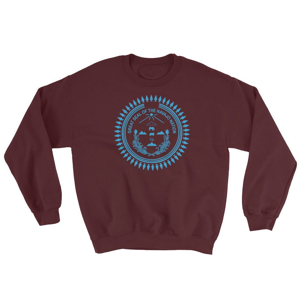 Turquoise Navajo Nation Seal Sweatshirt