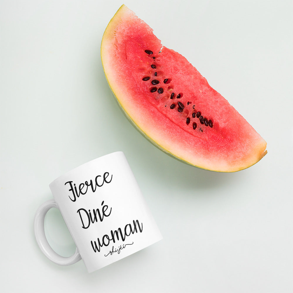 Fierce Diné Woman Mug