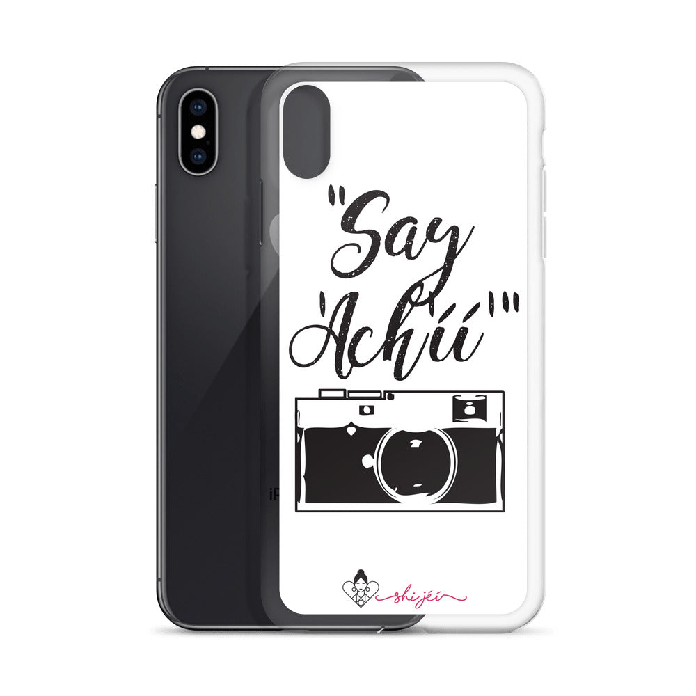 Say Achii iPhone Case