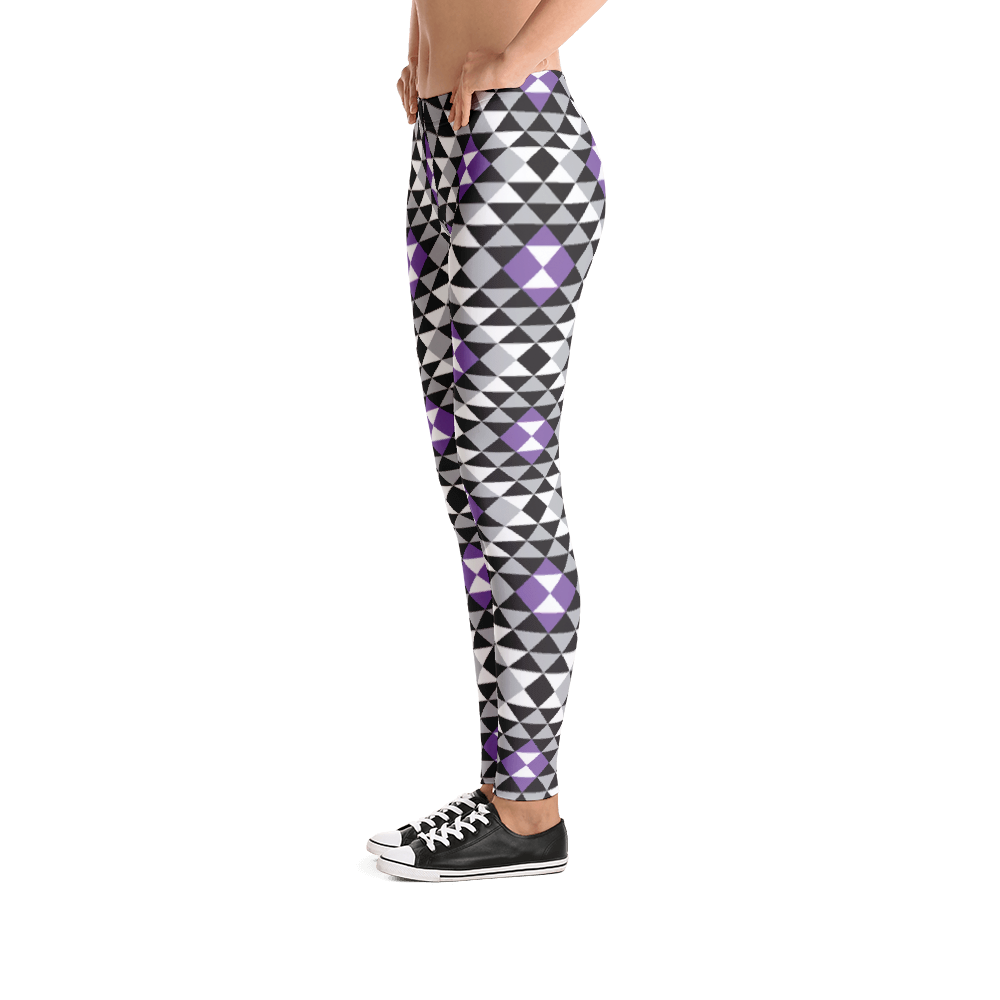 Purple Accent Leggings