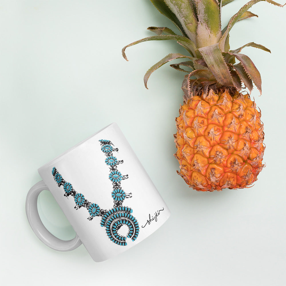 Turquoise Necklace Mug