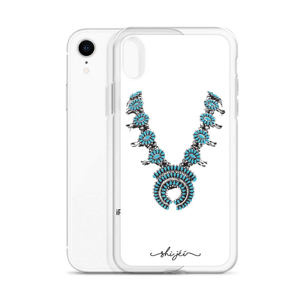 Turquoise Necklace iPhone Case