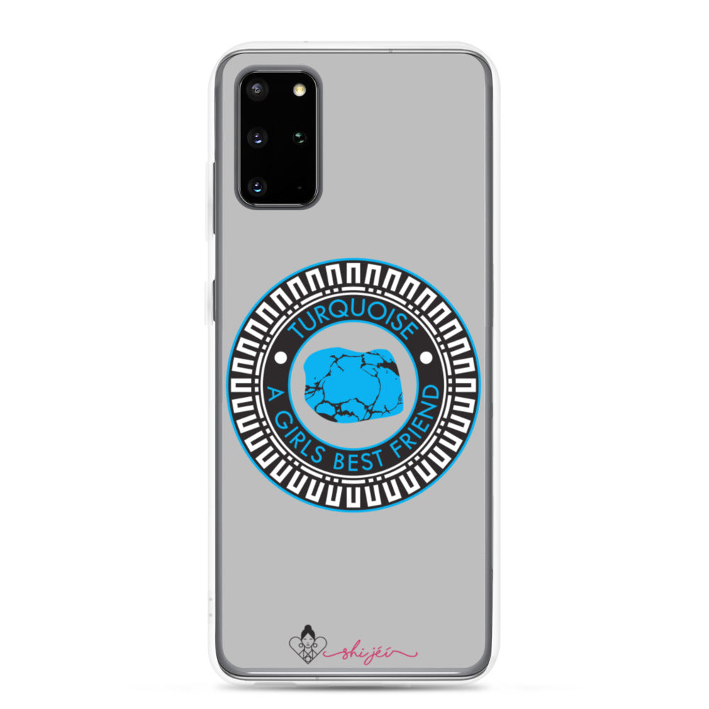 Turquoise is a Girl's Best Friend Samsung Case
