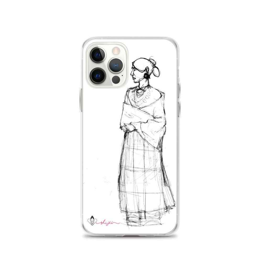 Navajo Woman iPhone Case