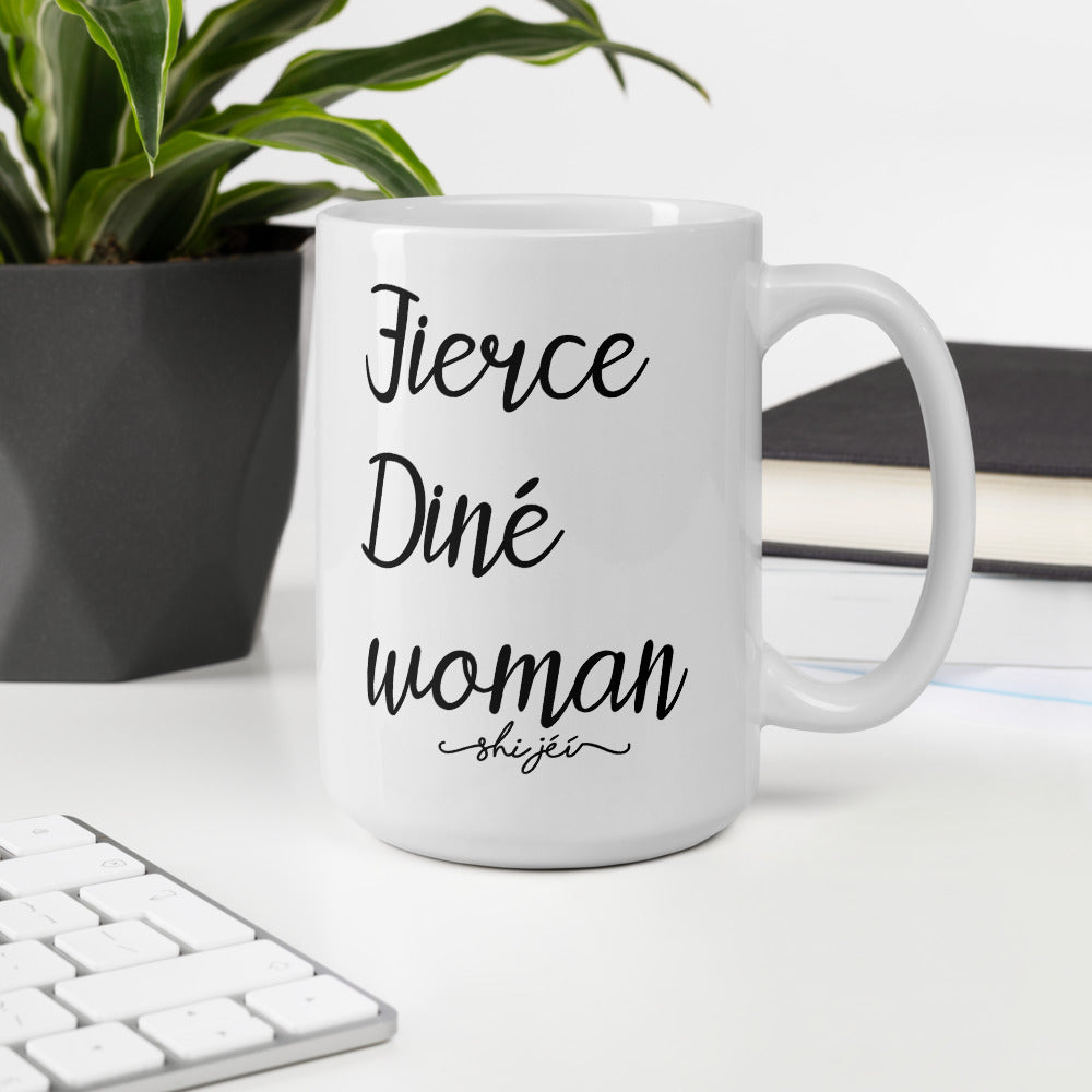 Fierce Diné Woman Mug