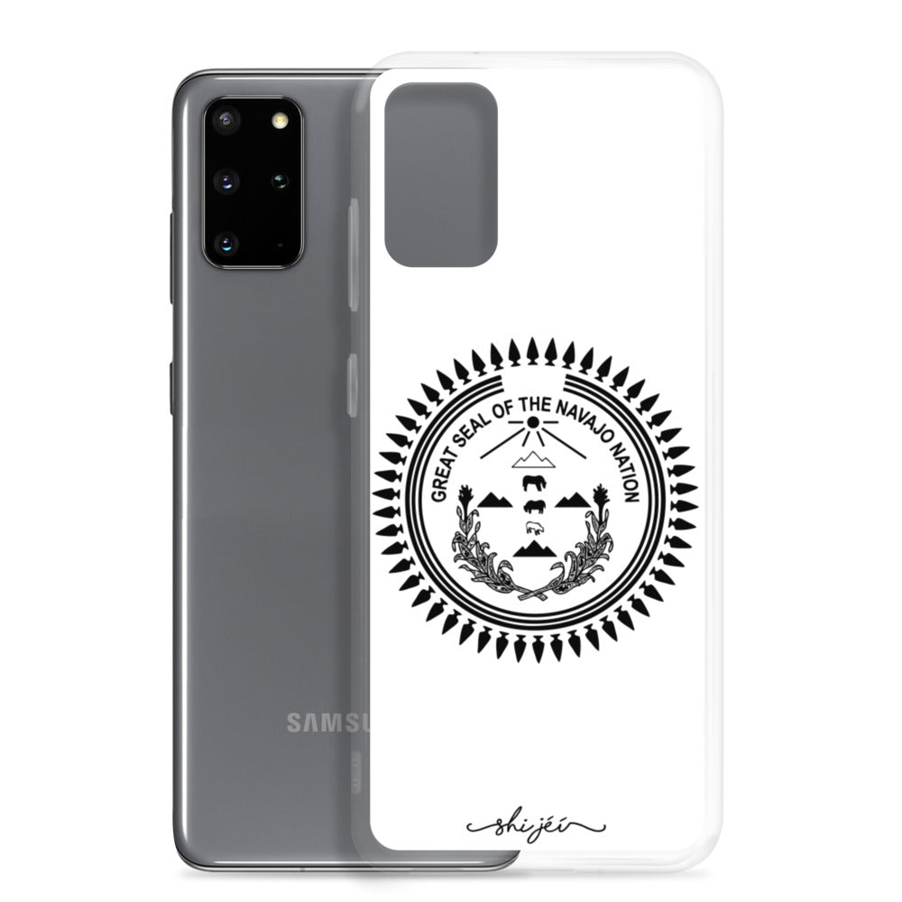 Black Navajo Nation Seal Samsung Phone Case