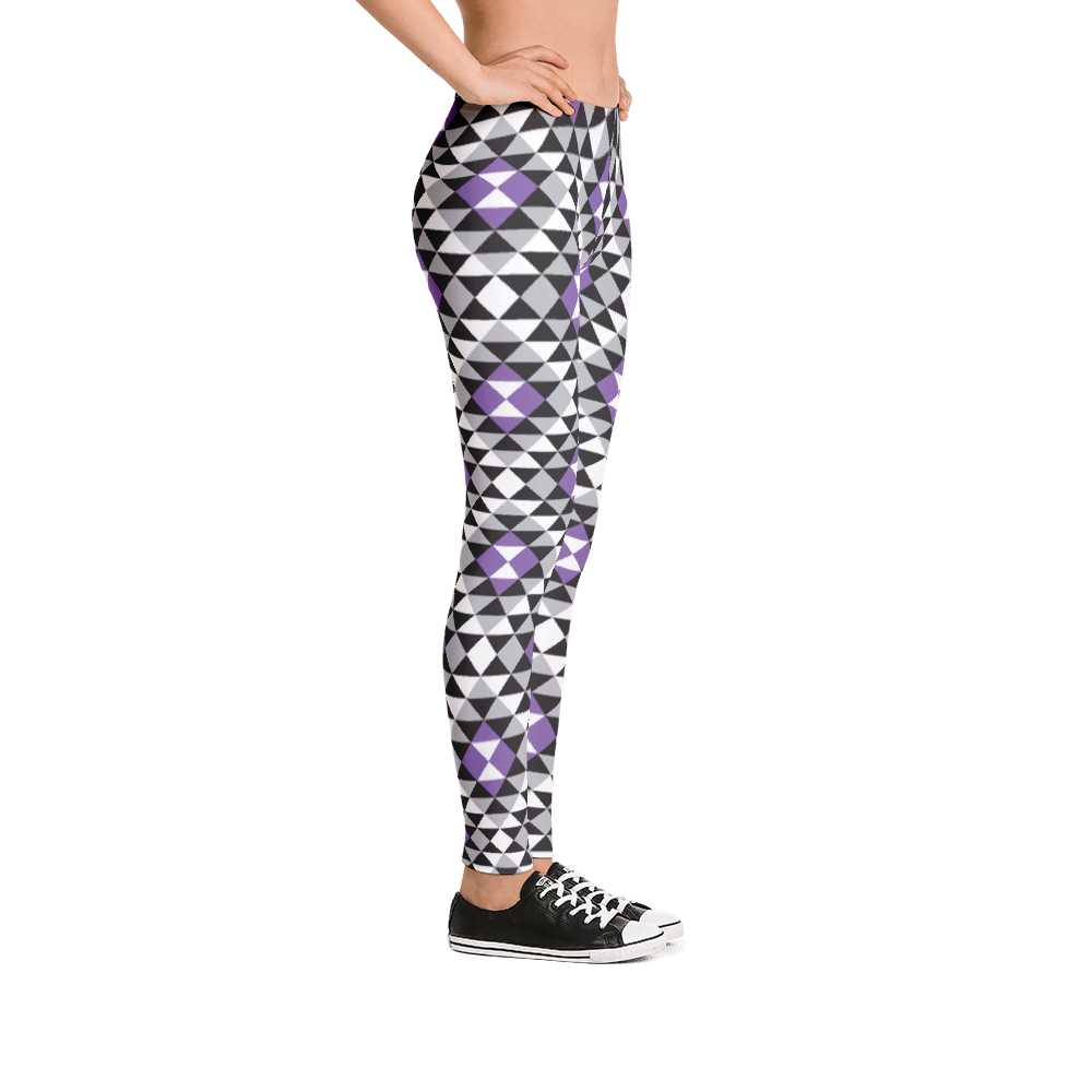 Purple Accent Leggings