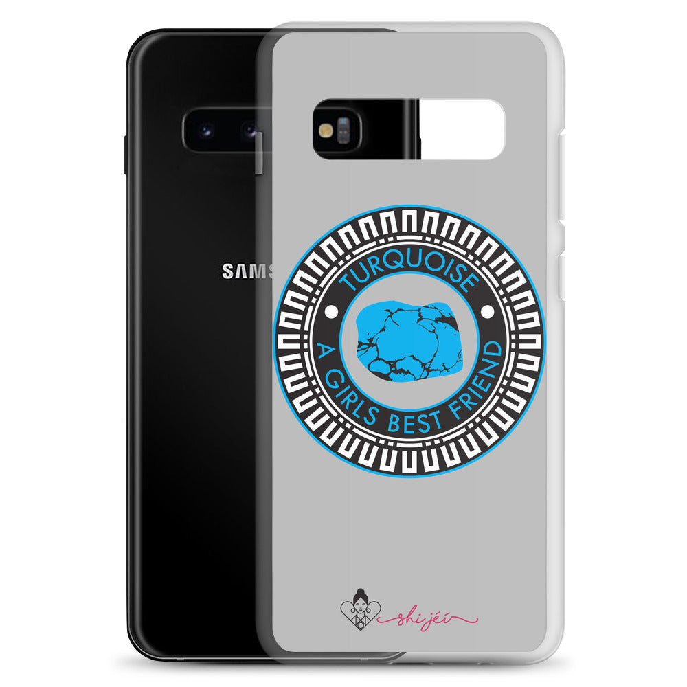 Turquoise is a Girl's Best Friend Samsung Case