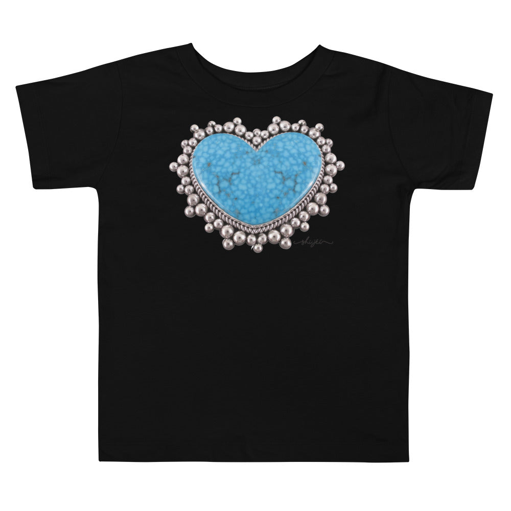 Turquoise Pendant 2T-5T Toddler Tee
