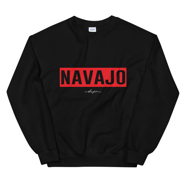 Red Navajo Stamp Sweatshirt