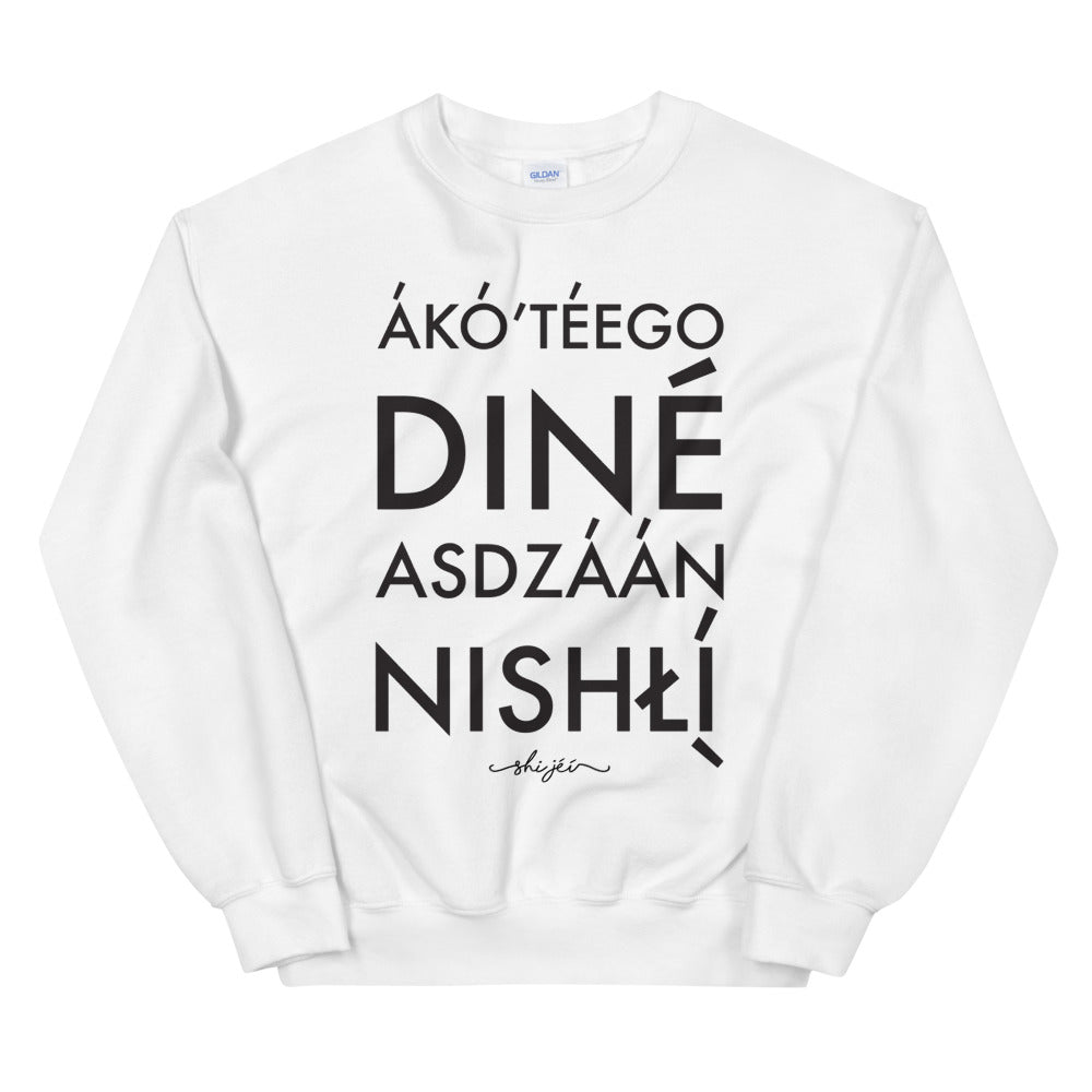 I Am A Navajo Woman Sweatshirt