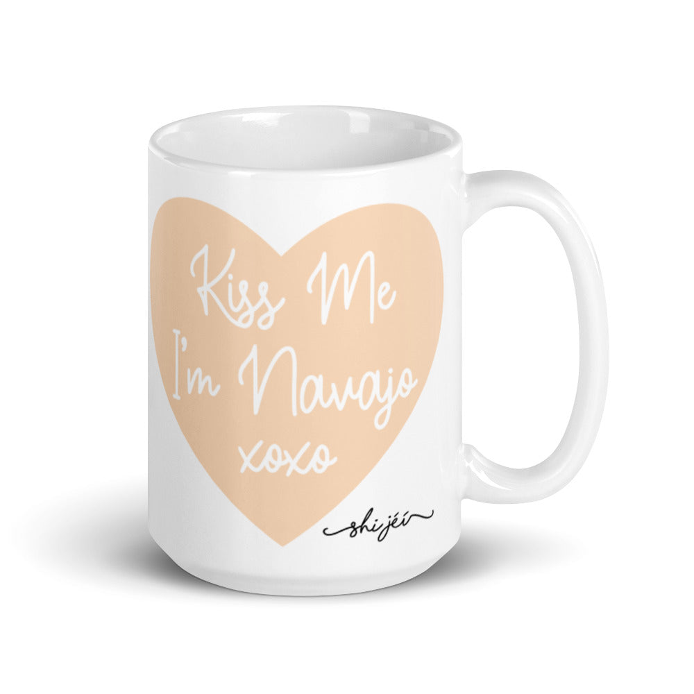 Kiss Me I'm Navajo Mug